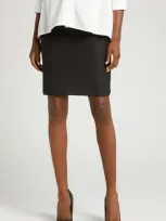 Marion Sloan Maternity Pencil Skirt In Black