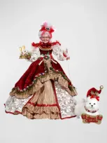 Mark Roberts White Mrs. Claus Christmas Party, 23" In Multi