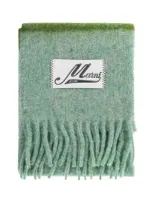 Marni Mohair Scarf For Stylish In Green