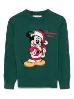 Mc2 Saint Barth Kids' X Disney Douglas Sweater In Green