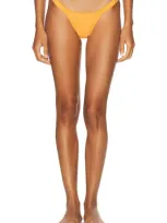 Melissa Simone Micah Bikini Bottom In Mango