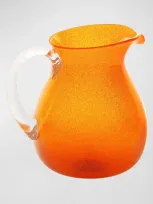 Memento Glass Pitcher, 54 Oz. In Orange