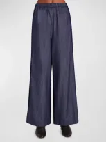 Merlette Thun Pant In Dark Denim