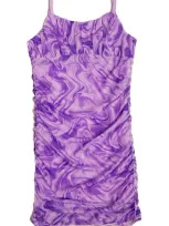 Mia New York Kids' Groovy Dress In Purple