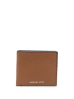 Michael Kors Hudson Billfold In Brown