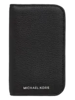 Michael Kors Hudson Wallet In Black