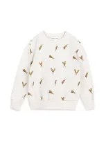 Miles The Label Boys' Corndog Sweatshirt - Little Kid In Beige