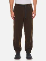 Moncler Trousers In Brown