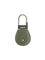 Montblanc Logo Plaque Kye Fob In Green