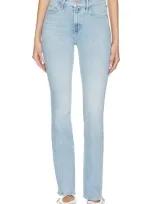 Mother Lil Insider Sneak Bootcut Jeans In Lost Art