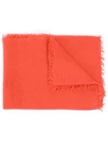 Mouleta Cashmere Scarf In Orange