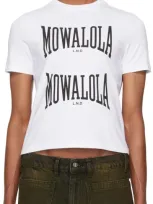 Mowalola White Sweat Tea T-shirt