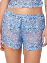 Mucci Michele Lace Shorts In Fiore Azur