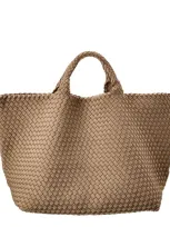 Naghedi Womens Cashmere St. Barths Large Woven Tote Bag