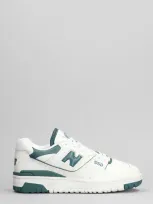 New Balance 550 Sneakers In White Leather