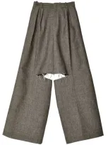 Niccolò Pasqualetti Brezza Trousers In Grey