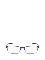 Nike Eyeglasses In Satin Navy / Black