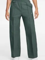 Nike Wide Leg Pants In Green