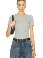 Nili Lotan Makyla T-shirt In Grey