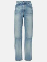 Nili Lotan Welder Jeans Summer Wash In Blue