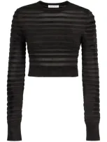 Nina Ricci Sweaters In Black