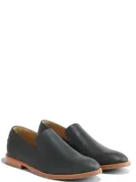 Nisolo Rio Water Resistant Slip-on Shoe In Black