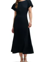 Nobody's Child Selma Midi Dress In Black