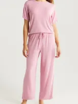 Nordstrom Moonlight Eco Easy Rib Pajamas In Pink Prince