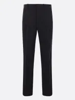 Oamc Straight-leg Tailored Trousers In Black