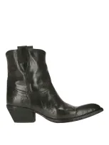 Officine Creative Botines - Negro In Black