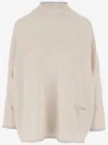 Oliver Lattughi Cashmere Sweater In White