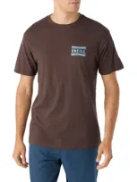 O'neill Men's Motley Graphic Tees In Seal Brown