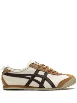 Onitsuka Tiger Mexico 66 "cream/licorice Brown" Sneakers In Neutrals