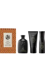 Oribe Signature Style Travel Haircare Set In White