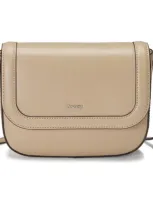 Oryany Tess Flap Crossbody Bag In Skin Beige