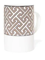 O.w.london Maze Maxi Mug In Beige