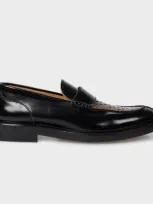 Paul Smith Rossini Leather Loafers In Black