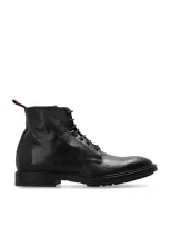 Paul Smith Leather Shoes In Black