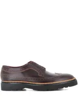 Paul Smith Count Brogues In Red