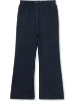 Peek Aren't You Curious Kids' Pull-on Knit Flare Leg Pants In Med Stone