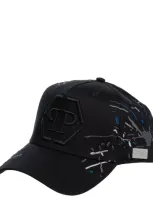 Philipp Plein Cap In Black