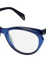 Police Eyeglasses In Shiny Fading Blue