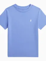 Polo Ralph Lauren Kids' Blue Cotton Crew-neck T-shirt