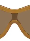 Port Tanger Tan Ice Studios Edition Nunny Sunglasses In Yellow Ochra/amber