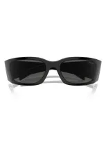 Prada 60mm Symbole Butterfly Sunglasses In Black