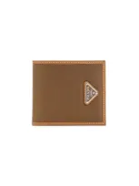 Prada Logo Plaque Bi In Beige