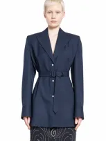 Prada Woman Blue Blazers