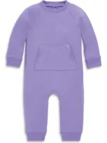 Primary Kids'  Baby Sweatshirt Romper In Iris