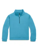 Primary Quarter Zip Sweatshirt In Storm