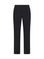 Pt Torino Stretch-design Slim Tailored Trousers In Black